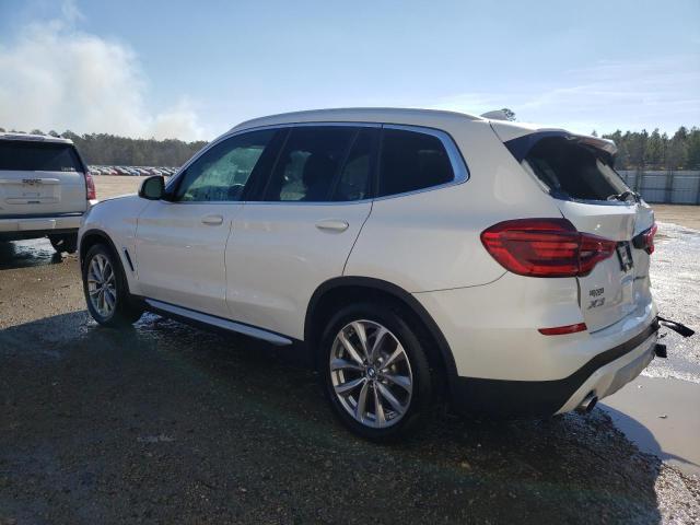 5UXTR9C56JLD72362 - 2018 BMW X3 XDRIVE30I WHITE photo 2