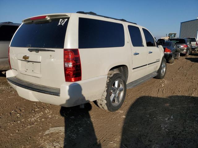 1GNSCKE03DR266867 - 2013 CHEVROLET SUBURBAN C1500 LTZ WHITE photo 3