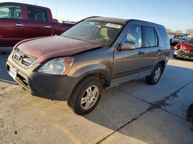 SHSRD78862U004565 - 2002 HONDA CR-V EX TAN photo 1