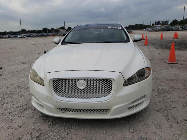 SAJWA2GB1CLV39323 - 2012 JAGUAR XJL WHITE photo 5