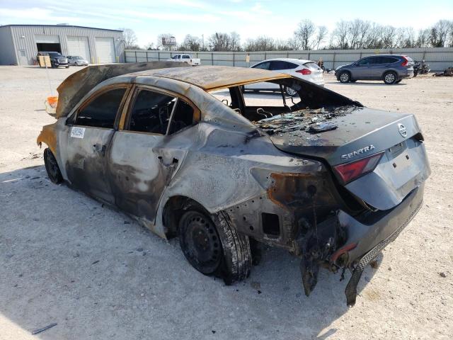 3N1AB8BV4LY264194 - 2020 NISSAN SENTRA S BURN photo 2