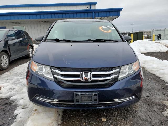 5FNRL5H25FB034463 - 2015 HONDA ODYSSEY LX BLUE photo 5