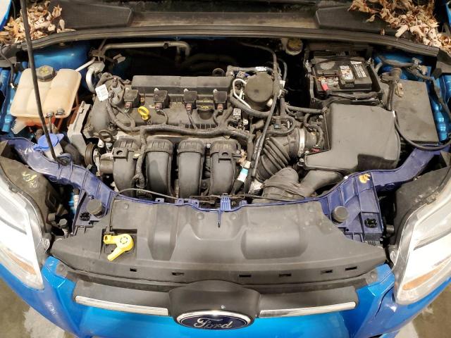 1FADP3F22EL254571 - 2014 FORD FOCUS SE BLUE photo 11