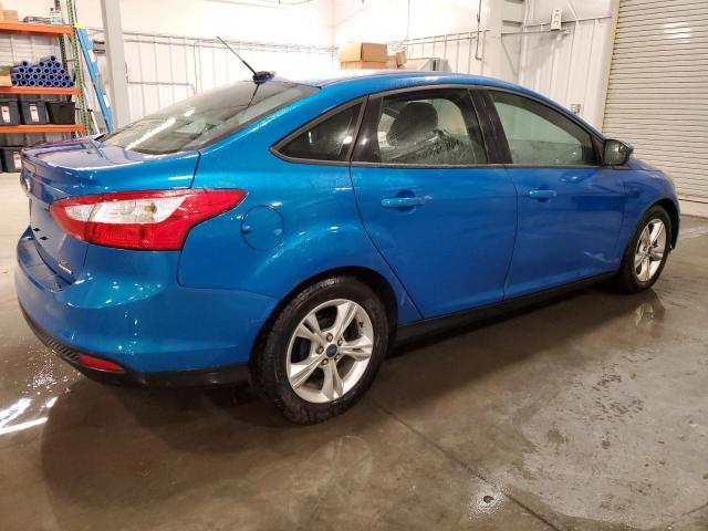 1FADP3F22EL254571 - 2014 FORD FOCUS SE BLUE photo 3