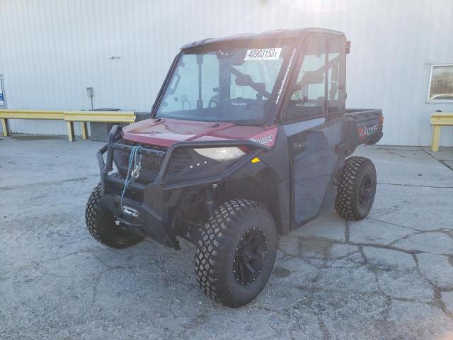 4XATAU991L8877869 - 2020 POLARIS RANGER 1000 PREMIUM WINTER PREP RED photo 2