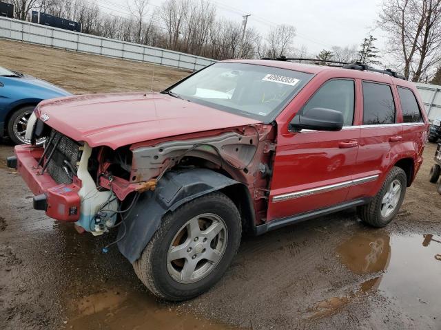 1J4HR58N95C548388 - 2005 JEEP GRAND CHER LIMITED MAROON photo 1