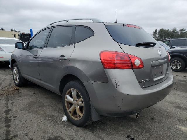 JN8AS58V78W403756 - 2008 NISSAN ROGUE S GRAY photo 2