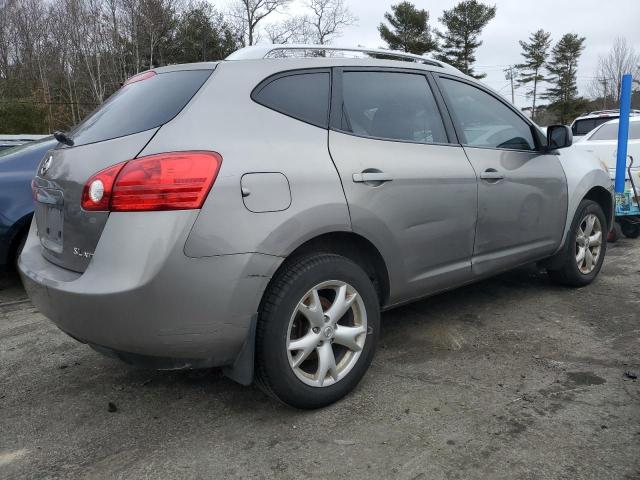 JN8AS58V78W403756 - 2008 NISSAN ROGUE S GRAY photo 3