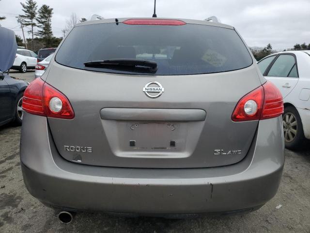 JN8AS58V78W403756 - 2008 NISSAN ROGUE S GRAY photo 6