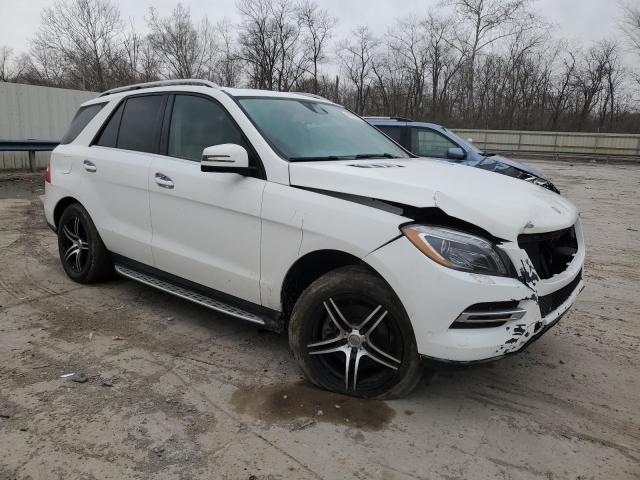4JGDA5HB9FA478806 - 2015 MERCEDES-BENZ ML 350 4MATIC WHITE photo 4