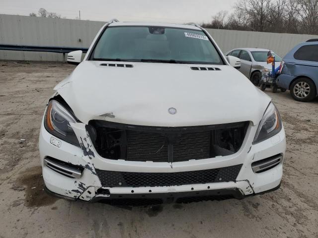 4JGDA5HB9FA478806 - 2015 MERCEDES-BENZ ML 350 4MATIC WHITE photo 5