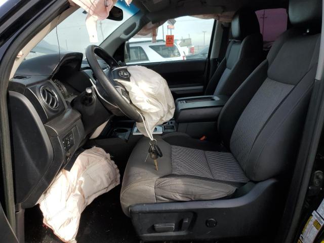 5TFRY5F17GX211663 - 2016 TOYOTA TUNDRA DOUBLE CAB SR/SR5 BLACK photo 7