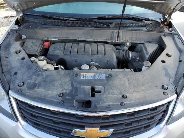 1GNKVFKD6FJ230326 - 2015 CHEVROLET TRAVERSE LS SILVER photo 12