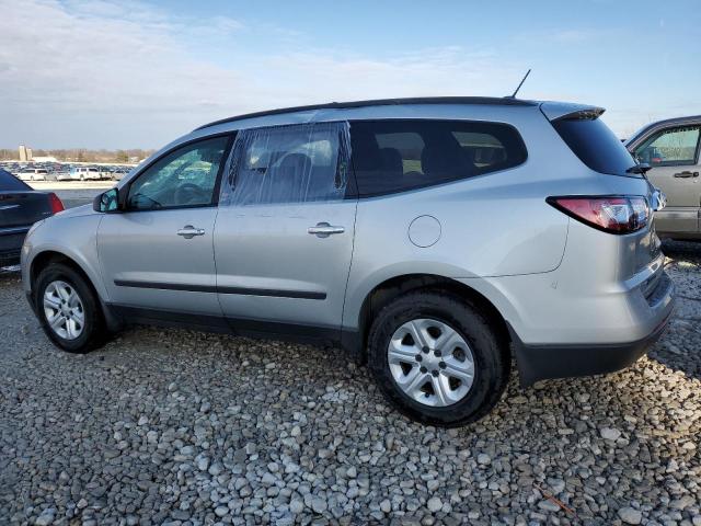 1GNKVFKD6FJ230326 - 2015 CHEVROLET TRAVERSE LS SILVER photo 2