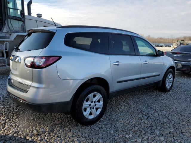 1GNKVFKD6FJ230326 - 2015 CHEVROLET TRAVERSE LS SILVER photo 3