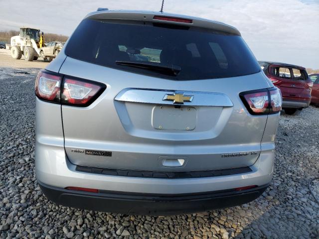 1GNKVFKD6FJ230326 - 2015 CHEVROLET TRAVERSE LS SILVER photo 6