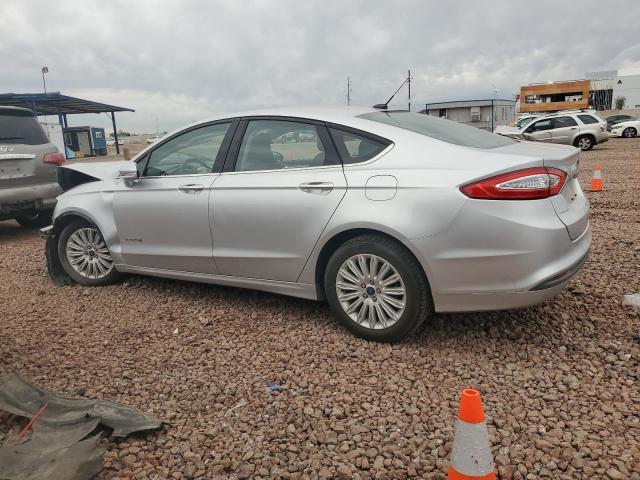 3FA6P0LU6GR284982 - 2016 FORD FUSION SE HYBRID GRAY photo 2