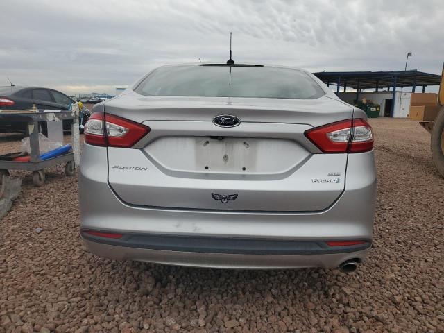 3FA6P0LU6GR284982 - 2016 FORD FUSION SE HYBRID GRAY photo 6