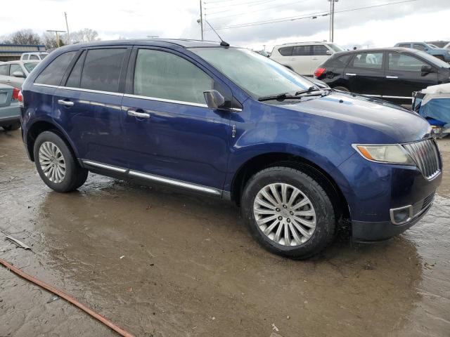 2LMDJ6JK3BBJ19955 - 2011 LINCOLN MKX BLUE photo 4