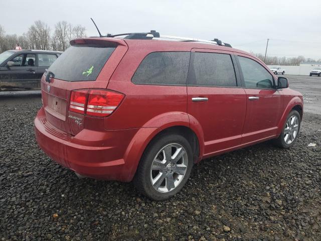 3D4GH67V79T554716 - 2009 DODGE JOURNEY R/T RED photo 3