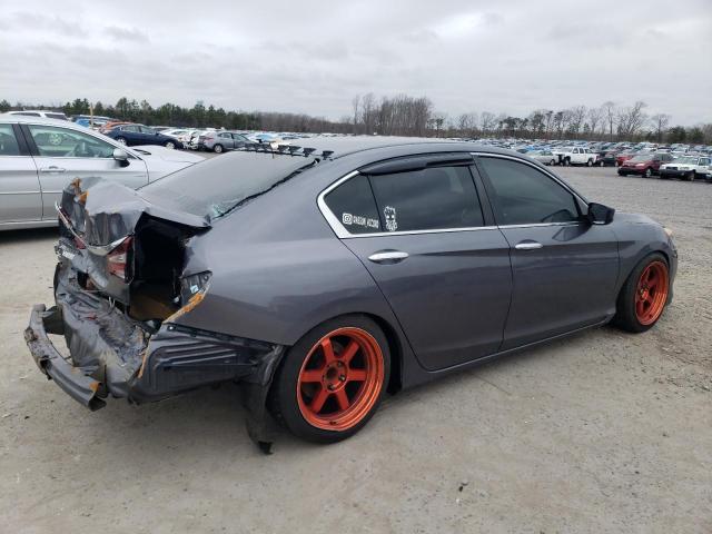 1HGCR2F34HA249666 - 2017 HONDA ACCORD LX GRAY photo 3