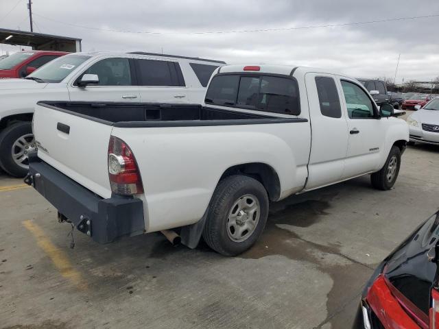 5TETX22N19Z610581 - 2009 TOYOTA TACOMA ACCESS CAB WHITE photo 3