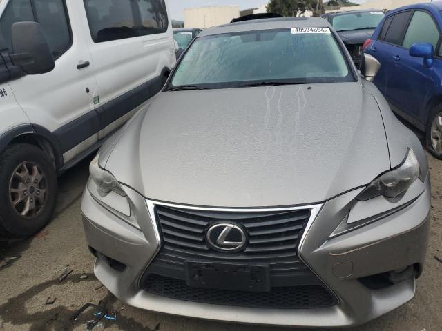 JTHBF1D29E5035556 - 2014 LEXUS IS 250 SILVER photo 5