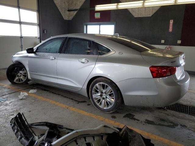 2G11X5SL5E9245144 - 2014 CHEVROLET IMPALA LS SILVER photo 2