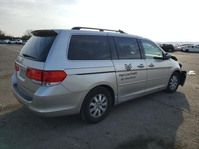 5FNRL38449B030625 - 2009 HONDA ODYSSEY EX SILVER photo 3