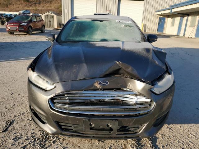 3FA6P0H71GR272936 - 2016 FORD FUSION SE GRAY photo 5