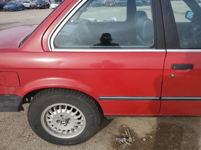 WBAAB6401H1687861 - 1987 BMW 325 E AUTOMATIC RED photo 10