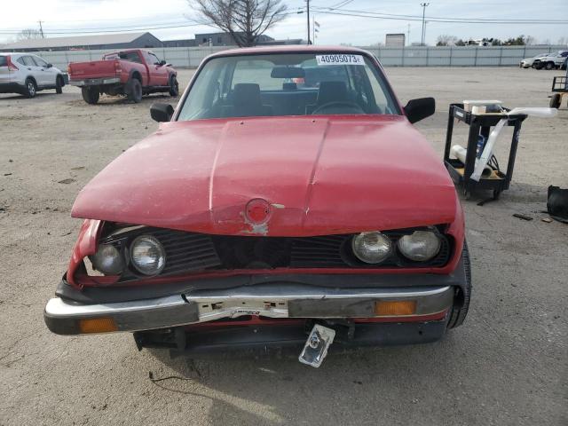 WBAAB6401H1687861 - 1987 BMW 325 E AUTOMATIC RED photo 5