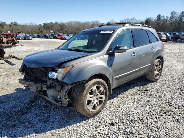 2HNYD28458H519055 - 2008 ACURA MDX TECHNOLOGY CHARCOAL photo 1