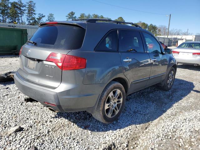 2HNYD28458H519055 - 2008 ACURA MDX TECHNOLOGY CHARCOAL photo 3