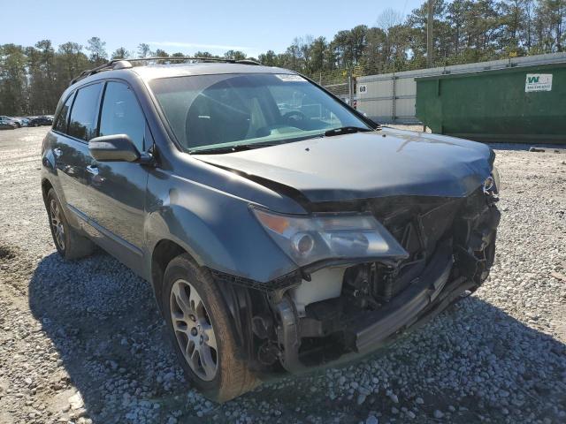 2HNYD28458H519055 - 2008 ACURA MDX TECHNOLOGY CHARCOAL photo 4