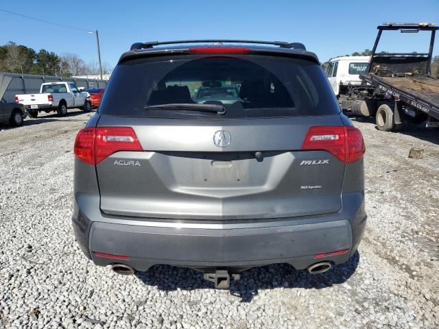 2HNYD28458H519055 - 2008 ACURA MDX TECHNOLOGY CHARCOAL photo 6
