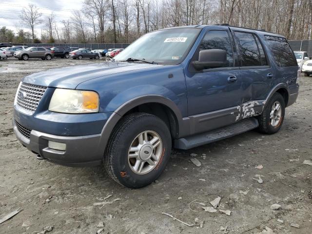 1FMFU16L64LA82371 - 2004 FORD EXPEDITION XLT BLUE photo 1