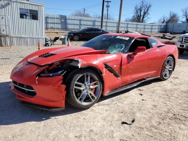 1G1YK2D78E5116162 - 2014 CHEVROLET CORVETTE STINGRAY Z51 2LT RED photo 1