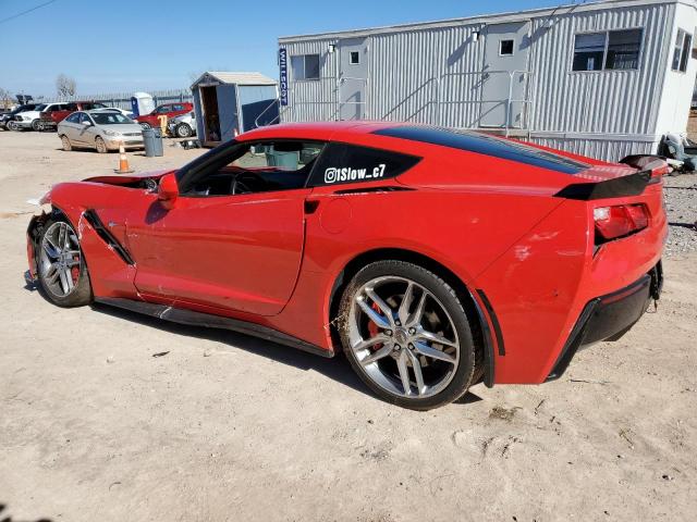 1G1YK2D78E5116162 - 2014 CHEVROLET CORVETTE STINGRAY Z51 2LT RED photo 2