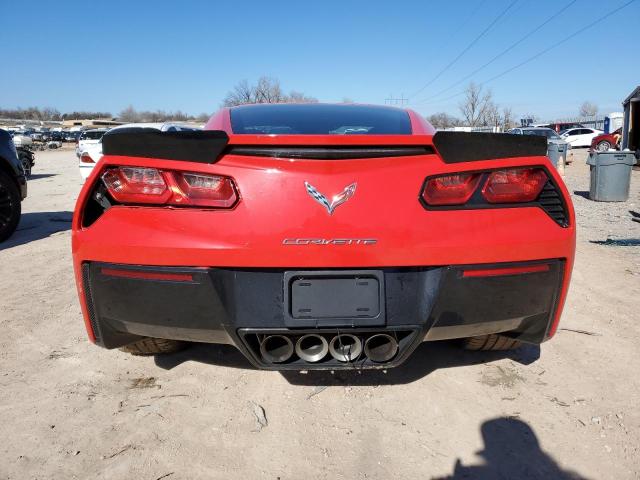 1G1YK2D78E5116162 - 2014 CHEVROLET CORVETTE STINGRAY Z51 2LT RED photo 6