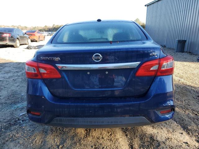 3N1AB7AP7HL643921 - 2017 NISSAN SENTRA S BLUE photo 6