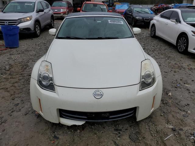 JN1BZ36A27M654732 - 2007 NISSAN 350Z ROADSTER WHITE photo 5