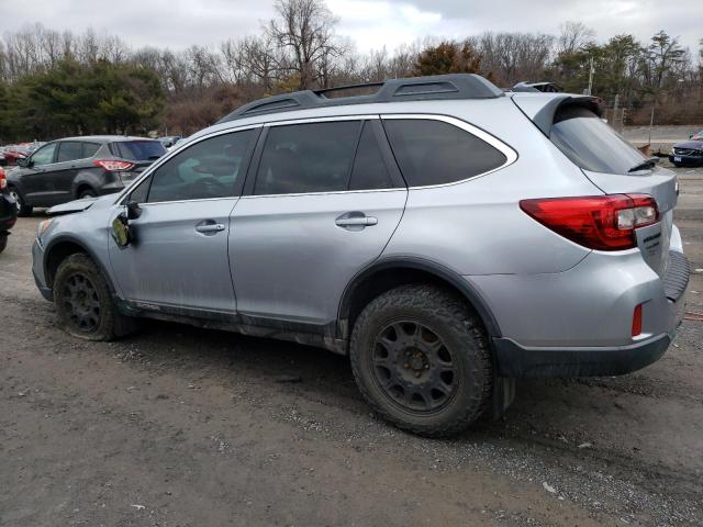 4S4BSALC2F3212836 - 2015 SUBARU OUTBACK 2.5I LIMITED SILVER photo 2