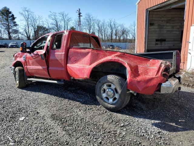 1FTSX21569EA73514 - 2009 FORD F250 SUPER DUTY RED photo 2