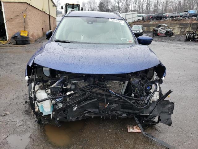 5N1AT2MV6KC717514 - 2019 NISSAN ROGUE S BLUE photo 5