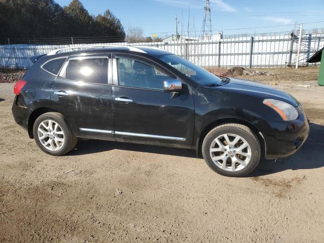 JN8AS5MV7CW380025 - 2012 NISSAN ROGUE S BLACK photo 4