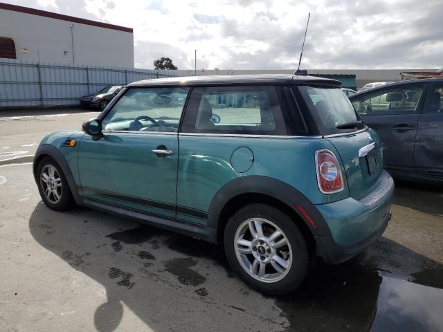 WMWSU3C54CT256745 - 2012 MINI COOPER GREEN photo 2