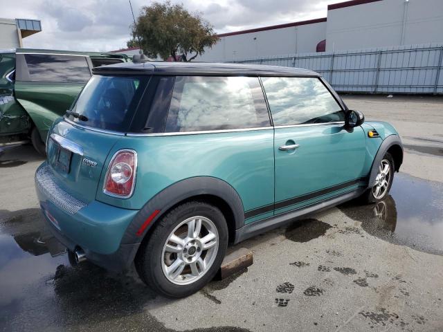 WMWSU3C54CT256745 - 2012 MINI COOPER GREEN photo 3