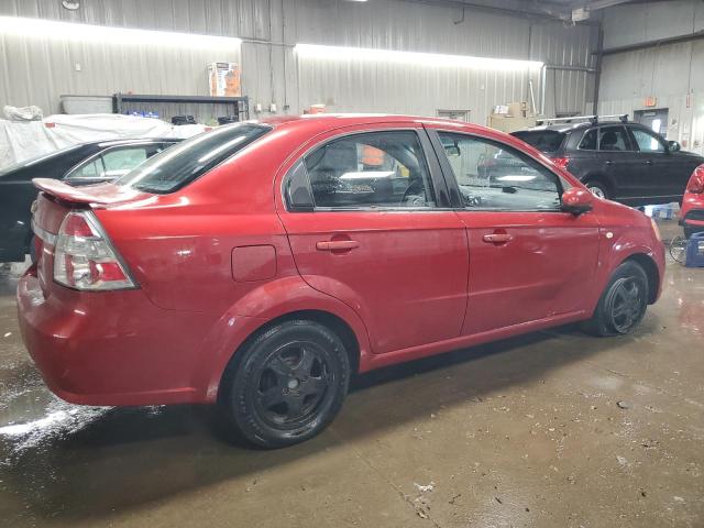 KL1TD56608B171073 - 2008 CHEVROLET AVEO BASE RED photo 3