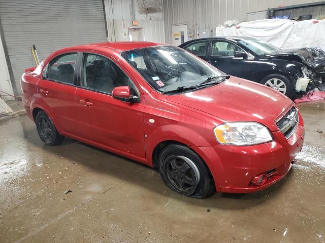 KL1TD56608B171073 - 2008 CHEVROLET AVEO BASE RED photo 4